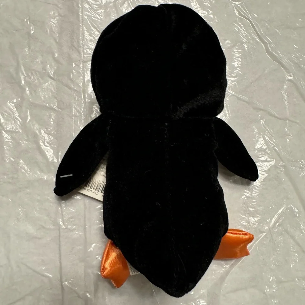 NWT Christmas Costume Bears Black, White And Orange Snuggie Toy